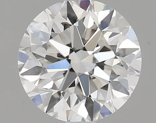 0.50ct Round Natural Diamond (Colour H, Clarity SI1, Cut VG, GIA Certified)