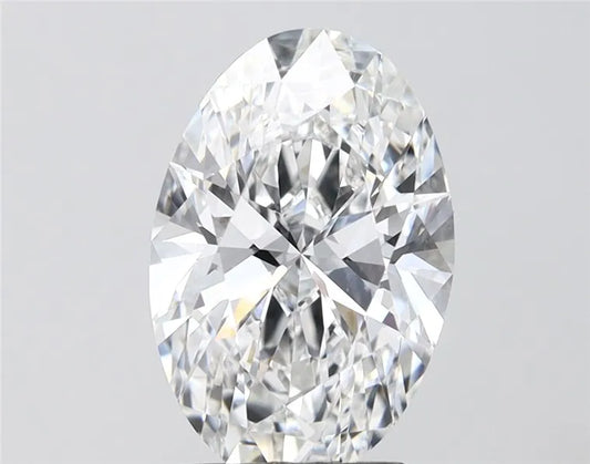 2.59ct Oval Lab Grown Diamond (Colour D, Clarity VVS1, IGI Certified)