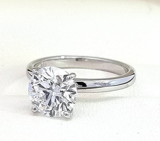 IGI 2.23 Carat, D/VS1, IDEAL Cut Diamond Engagement Ring! Lab Grown!