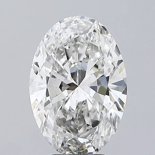 5.02ct Oval Lab Grown Diamond (Colour F, Clarity SI1, IGI Certified)