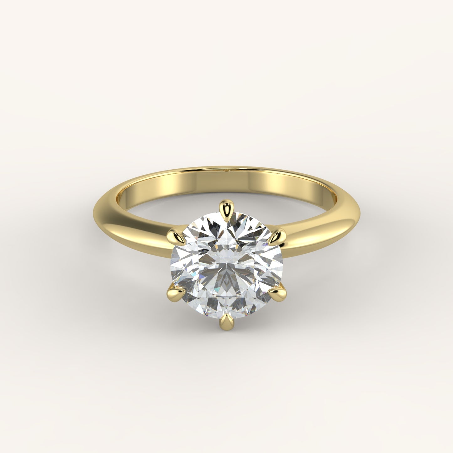 18K/Platinum Knife Edge Solitaire