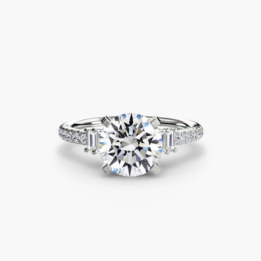 Solitaire with Pavé 4
