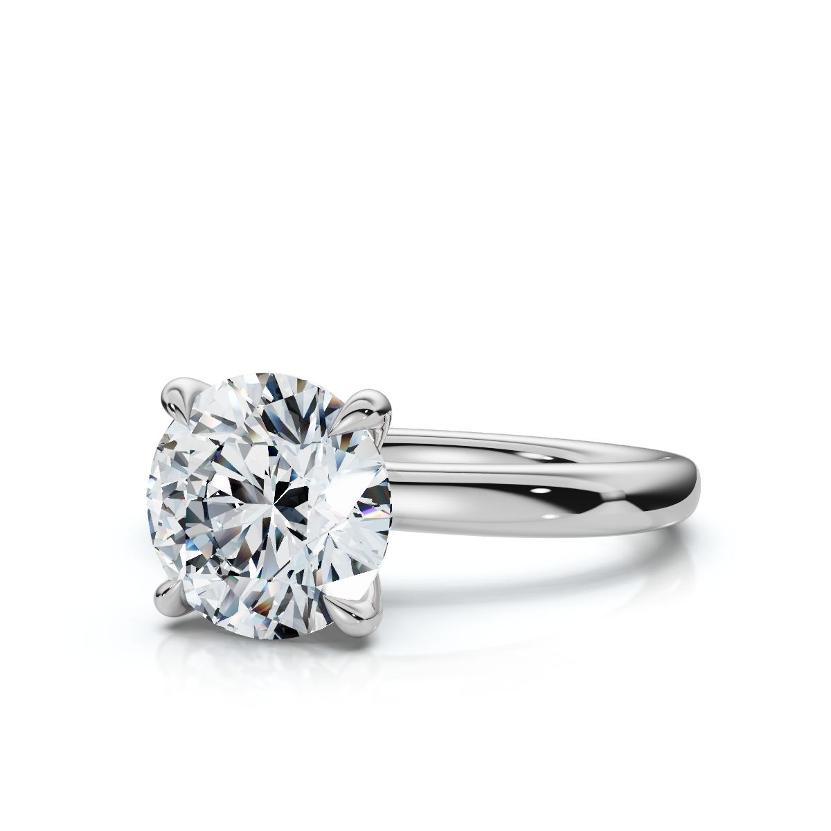 18K/Platinum Solitaire