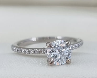 18K/Platinum Accented