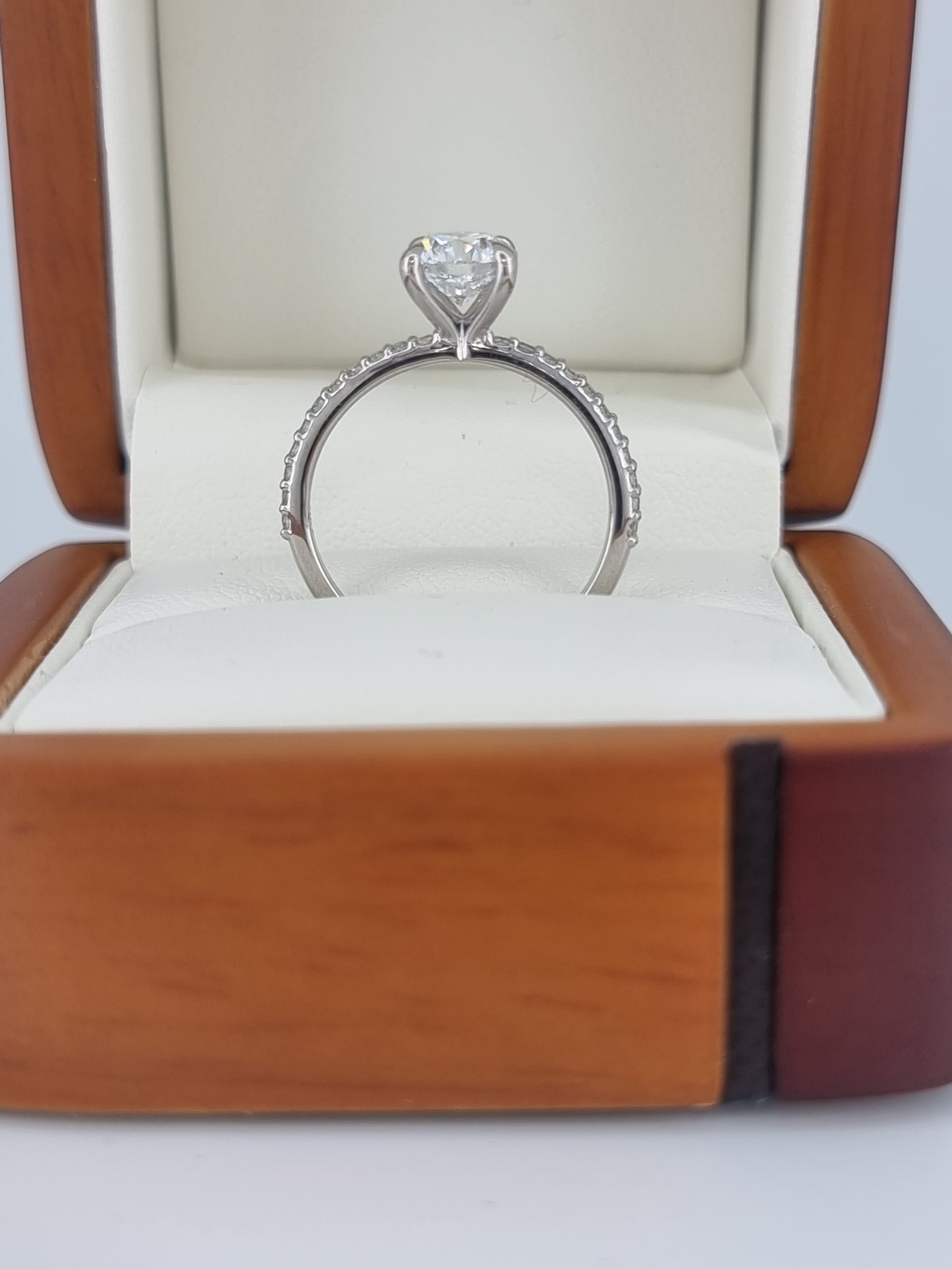 18K/Platinum Accented