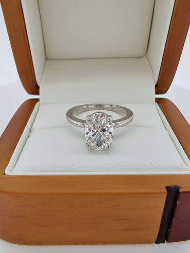18K/Platinum Solitaire