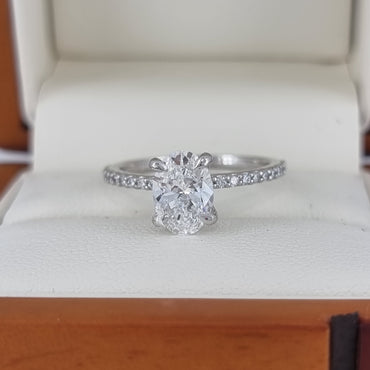 18K/Platinum Accented