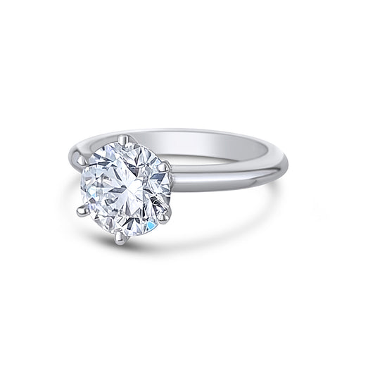 18K/Platinum Solitaire