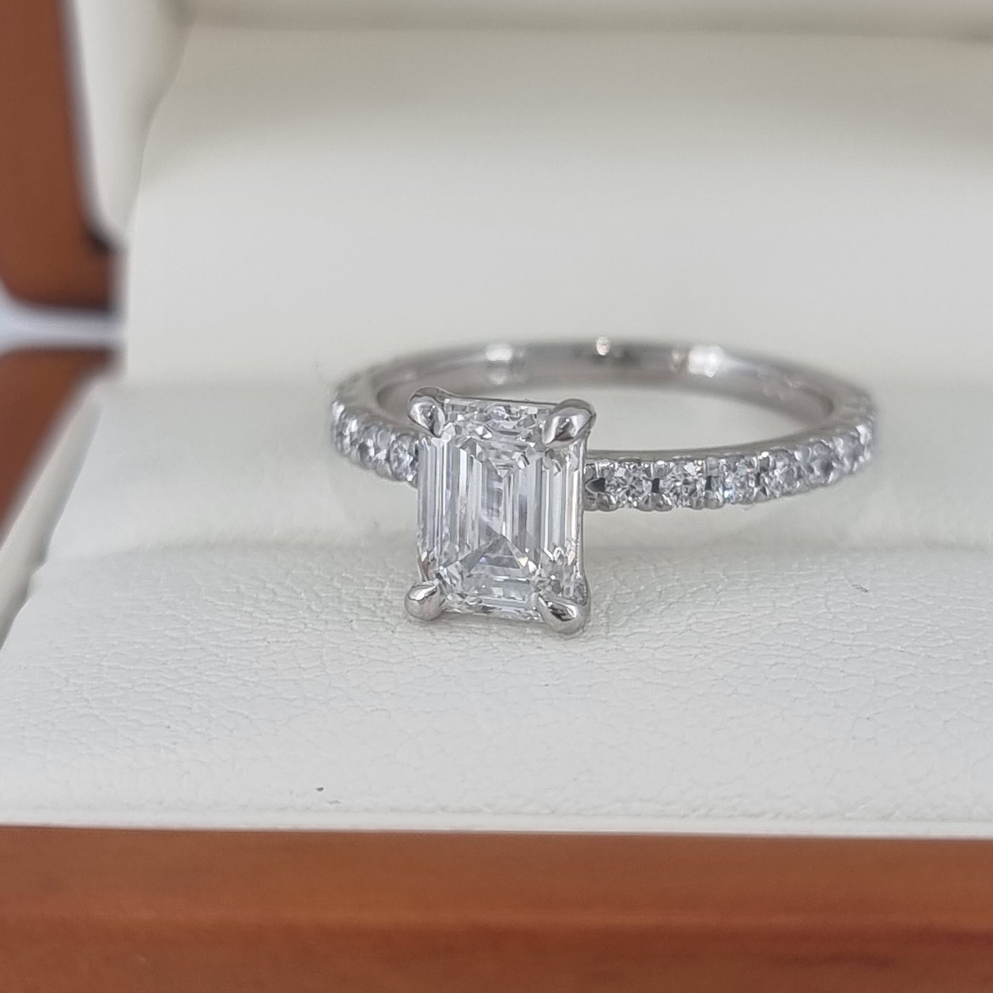 18K/Platinum Accented