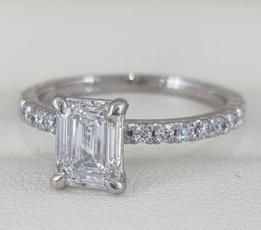 18K/Platinum Accented
