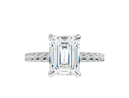 18K/Platinum Accented