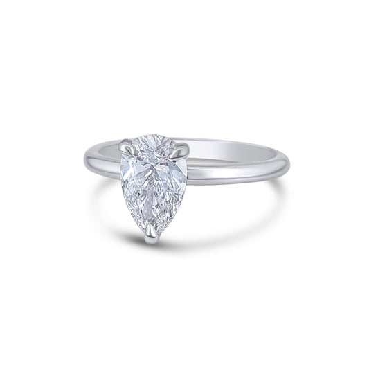 18K/Platinum Solitaire
