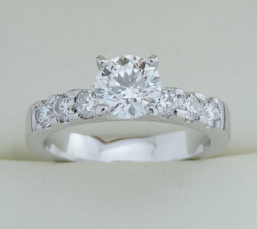 GIA Certified Engagement Ring