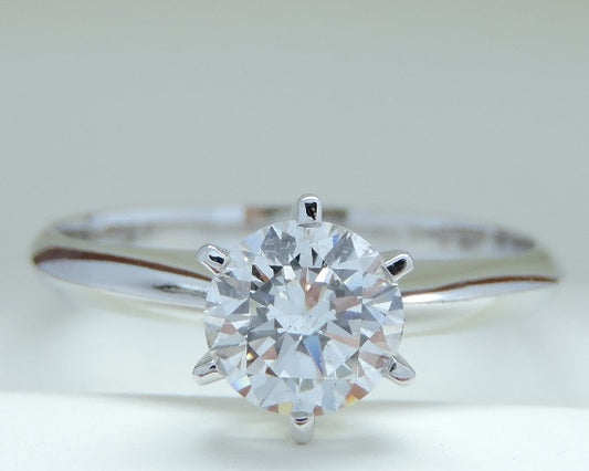 Stunning GIA 1 Carat 3X Excellent Diamond Solitaire