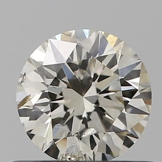 0.50ct Round Natural Diamond (Colour J, Clarity I1, Cut EX, IGI Certified)