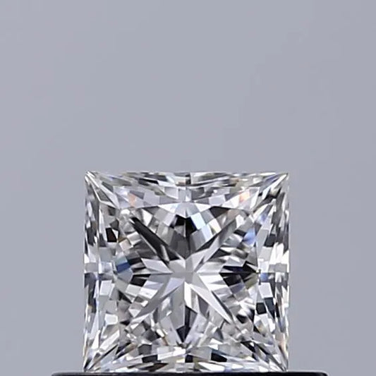 0.54ct Princess Lab Grown Diamond (Colour E, Clarity IF, IGI Certified)
