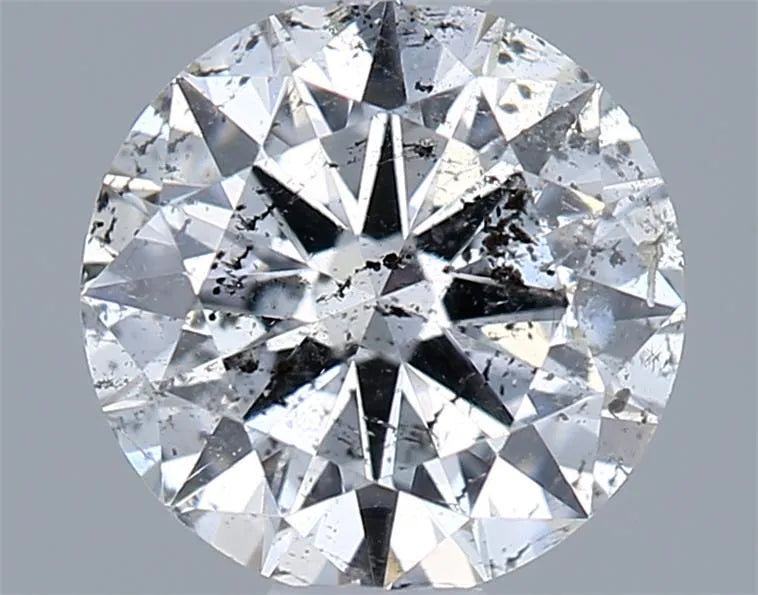 0.61ct Round Natural Diamond (Colour F, Clarity I1, Cut VG, IGI Certified)