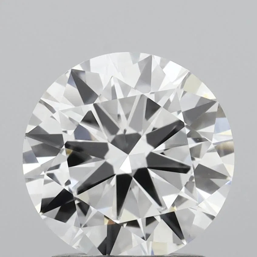 1.50ct Round Lab Grown Diamond (Colour D, Clarity VVS1, Cut EX, IGI Certified)