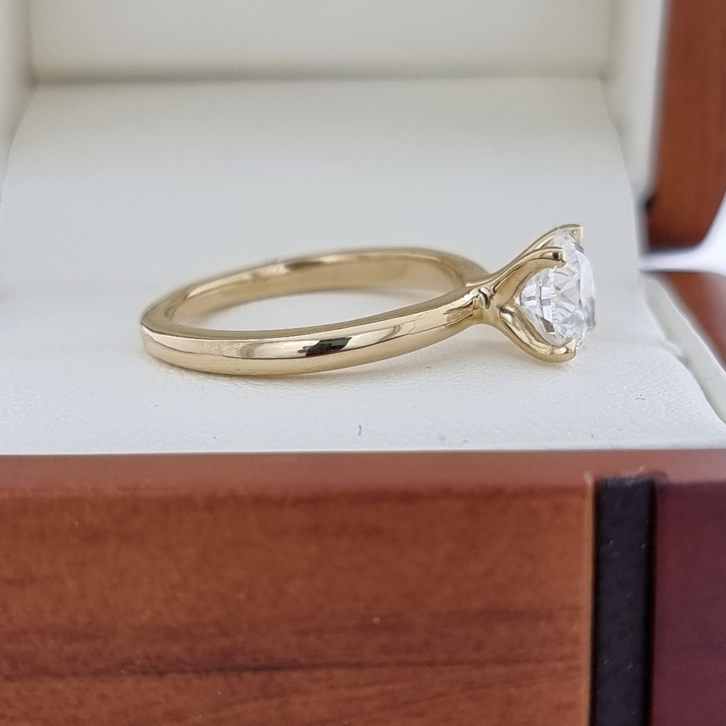 D/VVS2, 1.38 Carat Diamond Engagement Ring! Lab Grown!