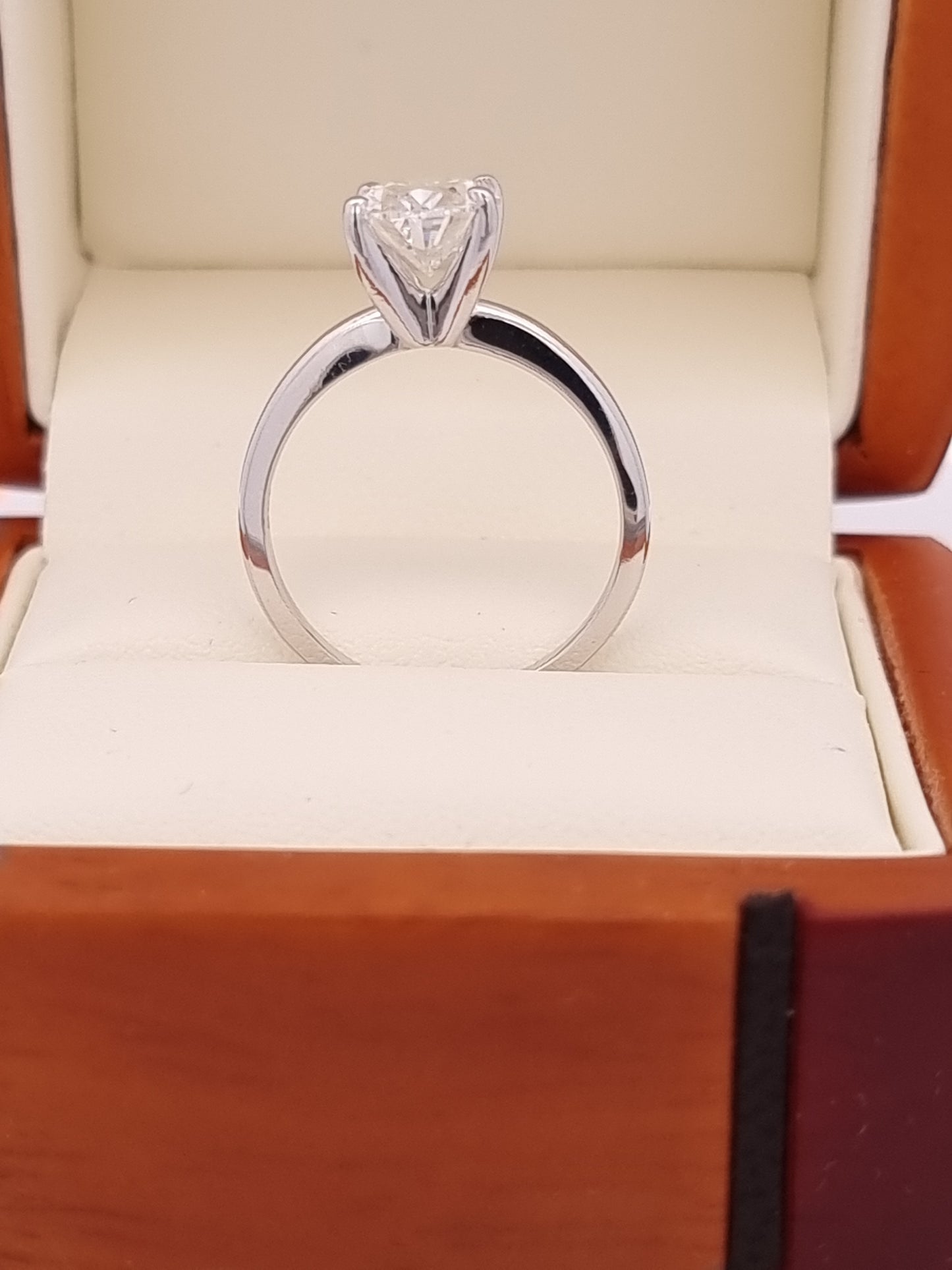 Ideally Proportioned, 2.26 Carat, E/VS1, Oval Cut Diamond Engagement Ring