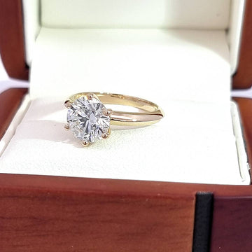 $8K - IGI Certified, 2.22 Carat D/VVS2, Round Cut LG Diamond Engagement Ring!