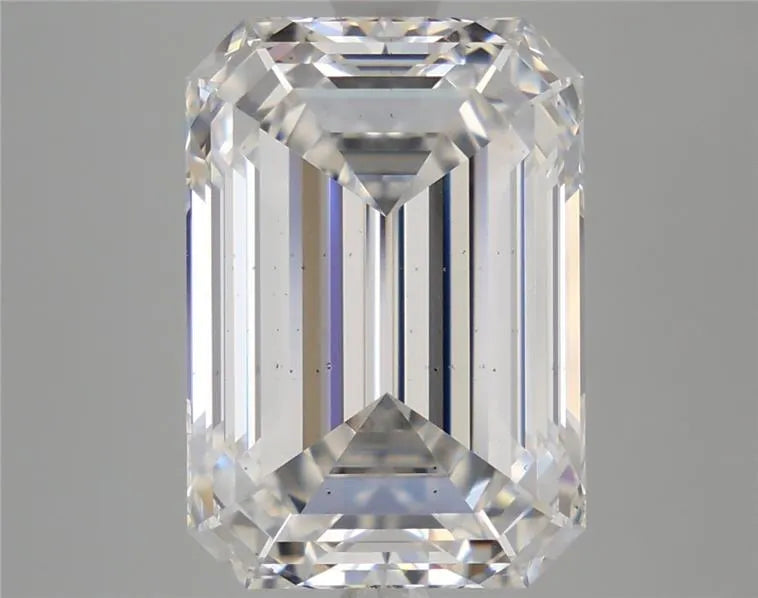 7.11ct Emerald Lab Grown Diamond (Colour F, Clarity SI1, IGI Certified)