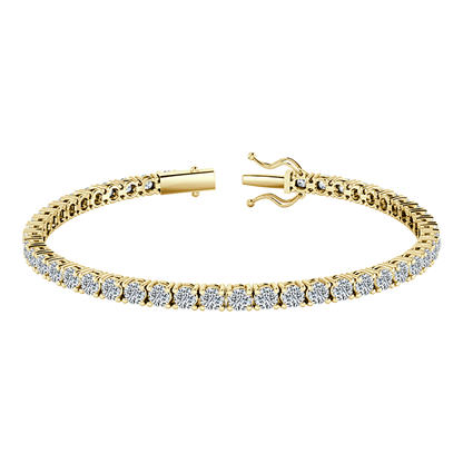 Stunning, 18K Lab Grown Diamond Tennis Bracelets: 3.00 to 12.00 Carats