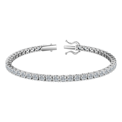 Stunning, 18K Lab Grown Diamond Tennis Bracelets: 3.00 to 12.00 Carats