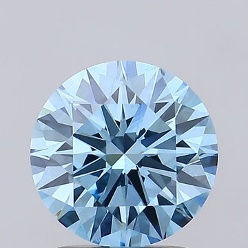 Magnificent 5.04 Carat Fancy Vivid Blue Lab Grown Diamond! $20K+ Value!