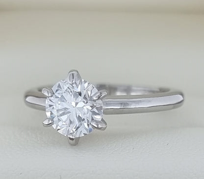 D/VVS2, 1.35 Carat Diamond Engagement Ring! Lab Grown!