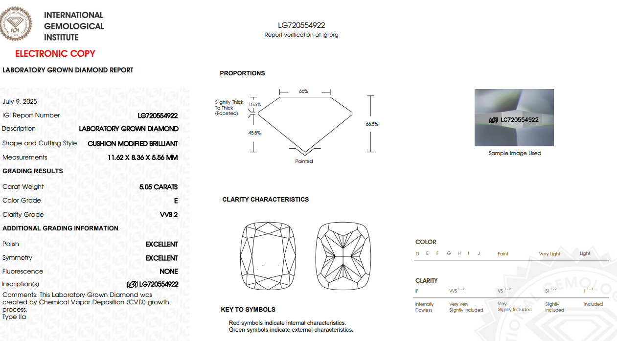 Attention Swifties! HUGE 5.05 Ct, Cushion Cut, LG Diamond & Hidden Halo Engagement Ring