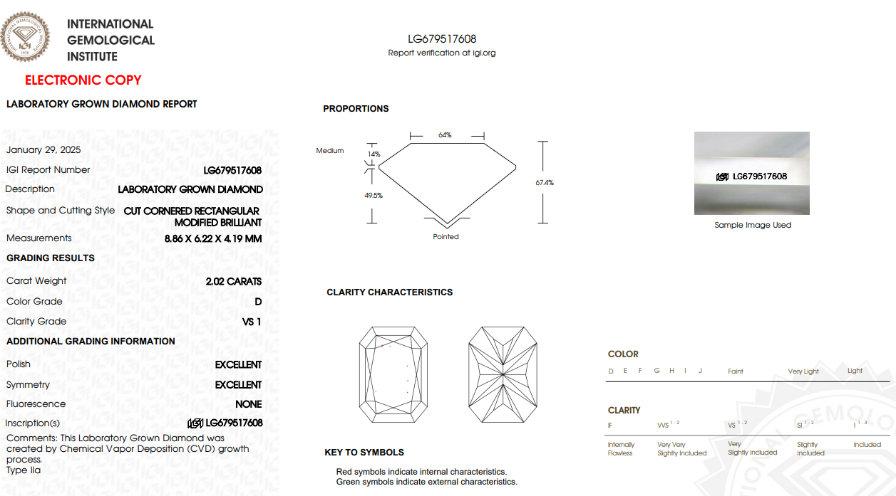 Breathtaking 18K, Radiant Cut LG Diamond Engagement Ring with Fancy Accents