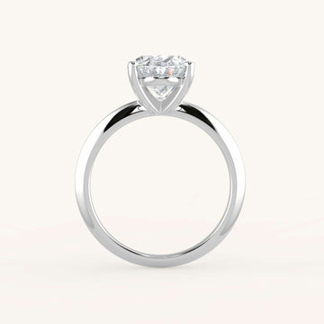 2.25 Carat Oval Diamond & 14K Knife Edge Solitaire