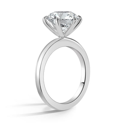 BLACK FRIDAY SPECIAL: 3.15 Carat Round Cut Diamond & Luxury 6 Claw Engagement Ring