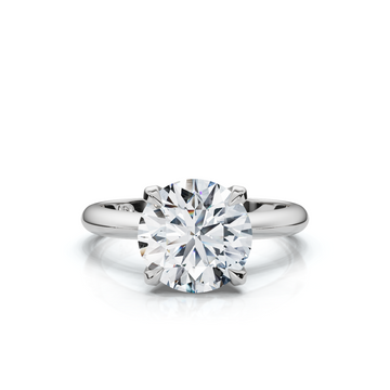 2 Carat, IGI Certified, LG Diamond - 18K or Platinum, Knife Edge Setting