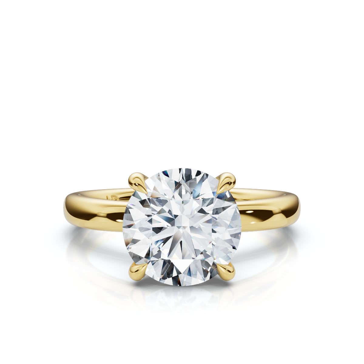 18K/Platinum Solitaire