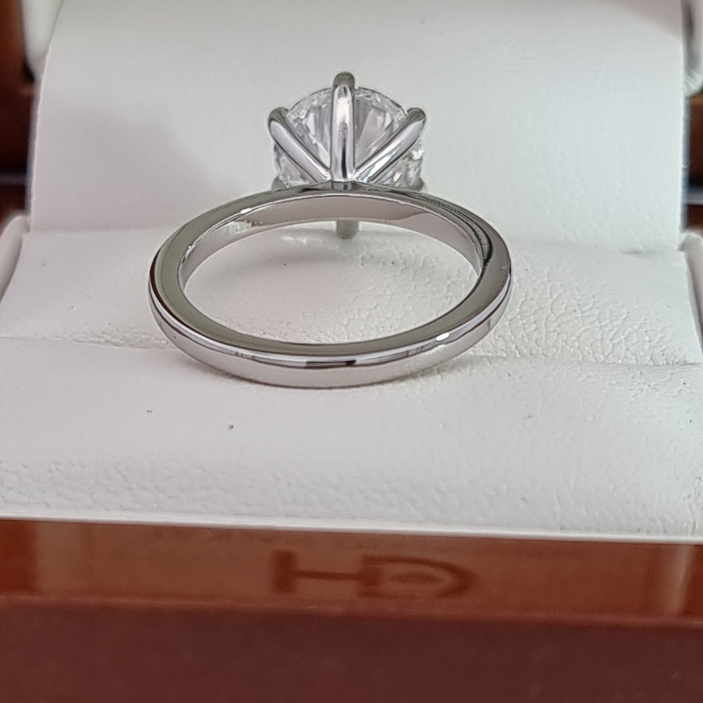 Save OVER 50%. BIG 3.03 Ct, D Colour, VVS2, LG Diamond in Solid Platinum Setting! “M”