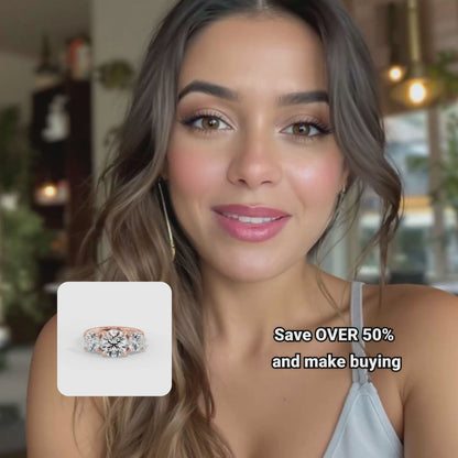 5 Carat Three Diamond Ring