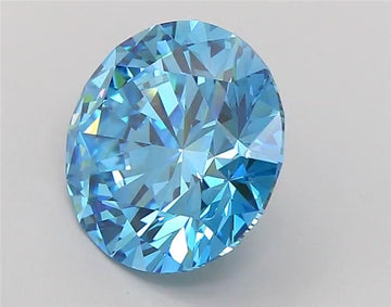 Magnificent 5.04 Carat Fancy Vivid Blue Lab Grown Diamond! $20K+ Value!