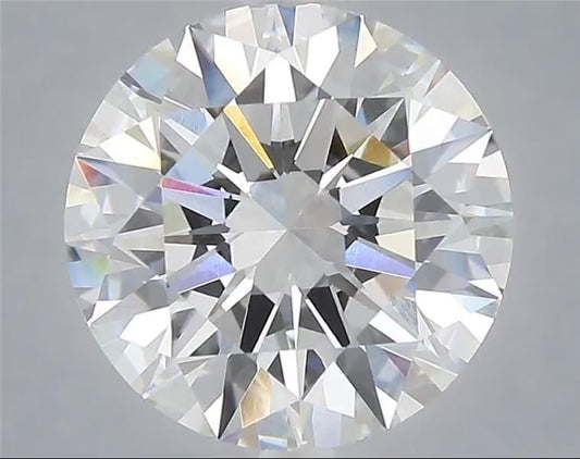 Limited Offer: $6750 Value - 5.1 Carat Round Brilliant Cut Diamond - IGI Certified F/VVS2