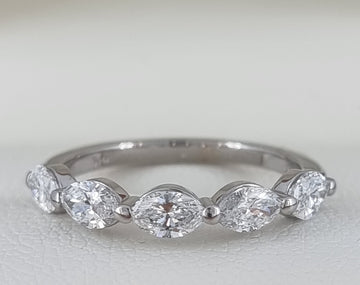 Near 1 Carat F-G/VS Diamond Wedding or Dress Ring! Lab Grown!