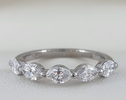Near 1 Carat F-G/VS Diamond Wedding or Dress Ring! Lab Grown!