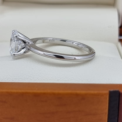 18K/Platinum Solitaire