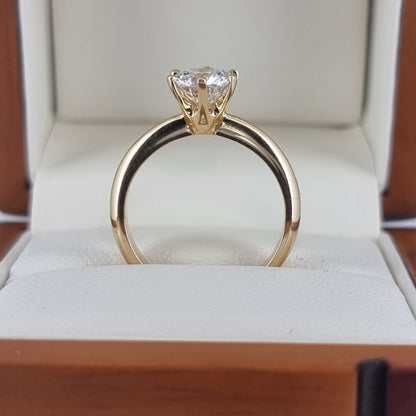 18K/Platinum Solitaire