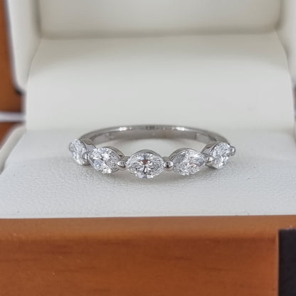 Near 1 Carat F-G/VS Diamond Wedding or Dress Ring! Lab Grown!