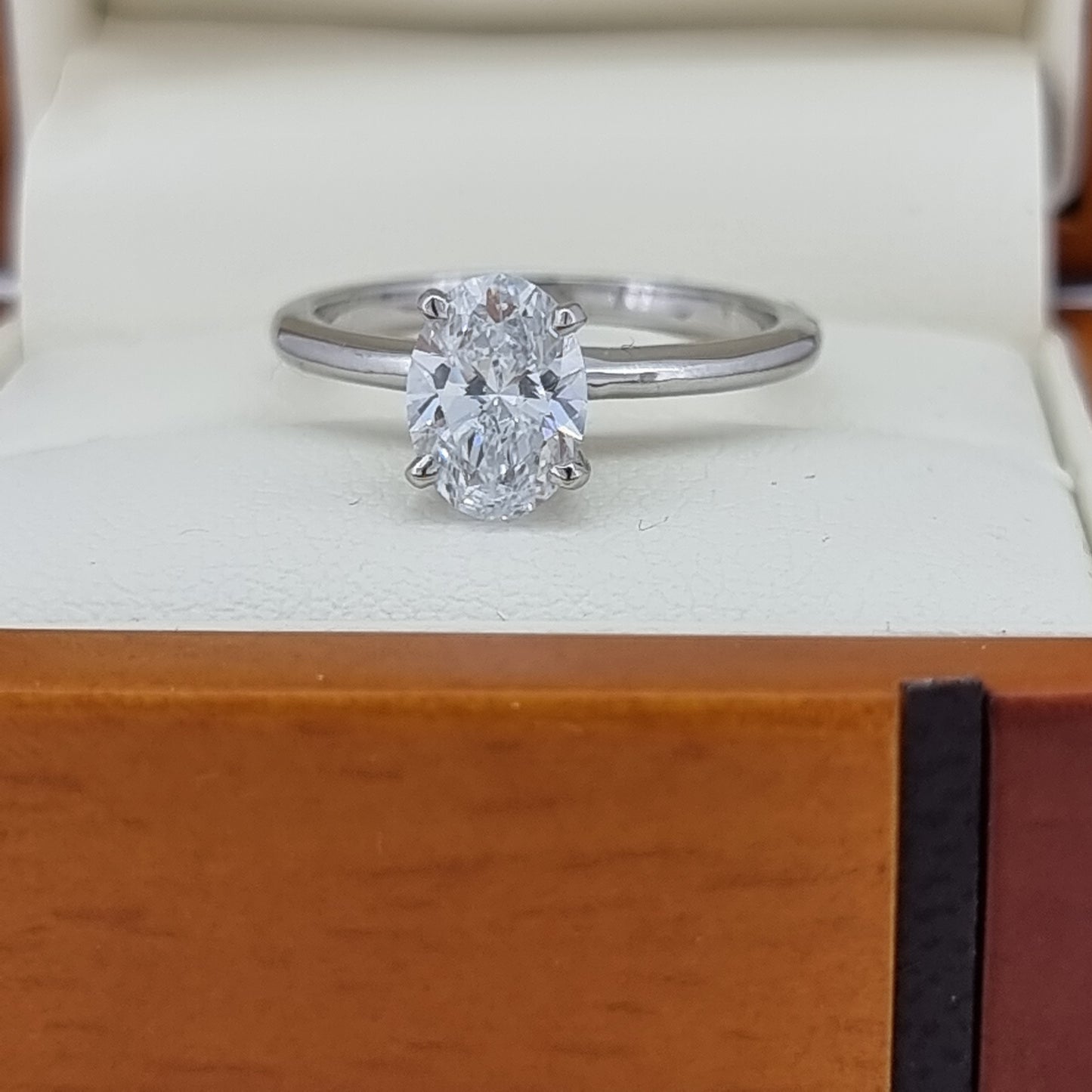 18K/Platinum Solitaire