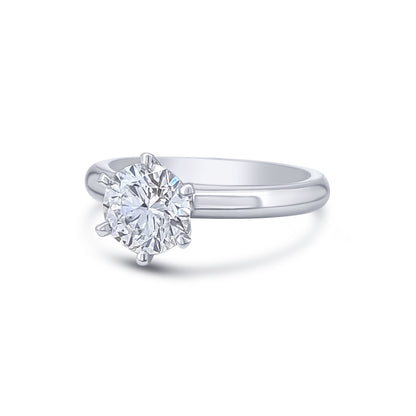 18K/Platinum Solitaire