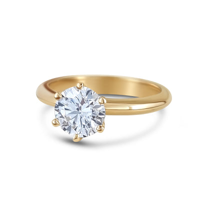 18K/Platinum Solitaire
